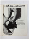 Lee Trevino Signed 1968 U.S. Open Daily Pairing Sheets Booklet JSA #CB46020
