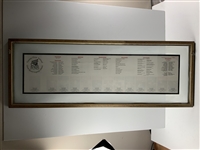 Multi-Signed 2006 Great Sports Legends Dinner Commemorative Framed Program JSA ALOA