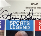 Multi-Signed 20th Annual Great Sports Legends Dinner Commemorative Framed Display JSA ALOA