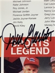 Multi-Signed 20th Annual Great Sports Legends Dinner Commemorative Framed Display JSA ALOA