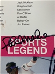 Multi-Signed 20th Annual Great Sports Legends Dinner Commemorative Framed Display JSA ALOA
