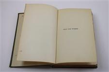 1904 'Golf For Women' Book by Genevieve Hecker
