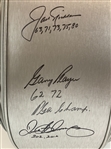 Rory, Jack & Gary Signed 'Grand Slam' TaylorMade PGA Champ Staff Bag w/ Dates - Wow! JSA ALOA