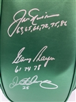 Rory, Jack & Gary Signed 'Grand Slam' TaylorMade Masters Staff Bag w/ Dates - Wow! JSA ALOA