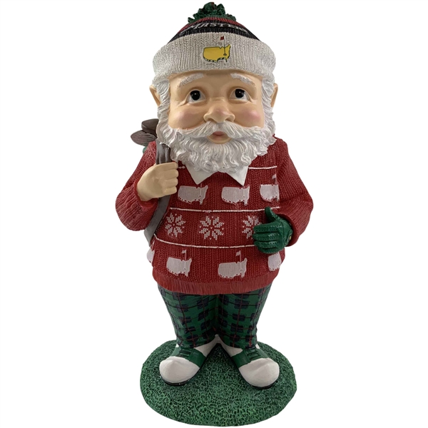 2020 Masters Tournament Ltd Ed Full Size Holiday Caddy Gnome in Original Box