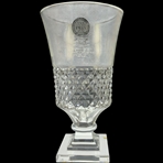 1999 PGA Carolinas Open Championship Crystal Trophy Vase
