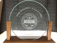 1989 Carolinas Open PGA Section Championship Golf Trophy