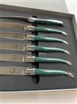 Augusta National Ltd Ed Forge de Laguiole Table Knife Set in Original Box
