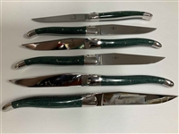 Augusta National Ltd Ed Forge de Laguiole Table Knife Set in Original Box
