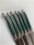 Augusta National Ltd Ed Forge de Laguiole Table Knife Set in Original Box
