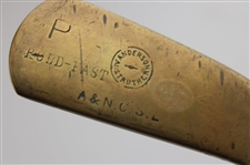 Anderson Anstruther Hold Fast  A & N C. S. L. Putter w/Army & Navy Shaft Stamp
