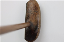 Spalding & Bros Gold Medal Putter W/ Shaft Stamp