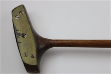 Spalding & Bros Gold Medal Putter W/ Shaft Stamp