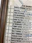 Arnie, Gary, Casper & More Signed 1987 Seniors International Golf Championship Memorabilia Collage - Framed JSA ALOA