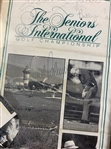 Arnie, Gary, Casper & More Signed 1987 Seniors International Golf Championship Memorabilia Collage - Framed JSA ALOA