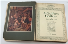 1927 First Edition 'A Golfer's Gallery by Old Masters' by Bernard Darwin
