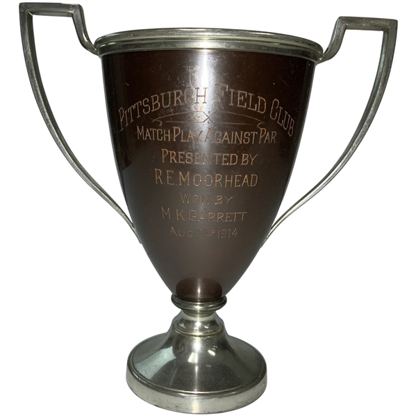 1914 Pittsburgh Field Club Golf Trophy Cup