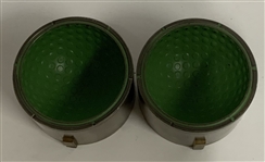 (2) Vintage Dunlop Industrial Golf Ball Molds