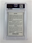 1996 Disney Oldsmobile Golf Classic Guest Pass Tiger Woods Second PGA Win PSA 8