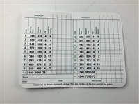 Gary Player Signed Augusta National Golf Club Scorecard with Masters Victory and Appearance Inscriptions JSA ALOA