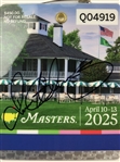 Rory McIlroy Signed 2025 Masters Tournament SERIES Badge #Q04919 JSA ALOA