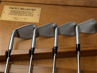 Curtis Strange 1989 MacGregor VIP Ltd Ed #25/50 Proof 1-9, P & SW Iron Set on Display - Mint Condition