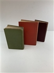Three Volumes: Evans, C. Golf Book (1921); USGA Year Book (1909); and Golf Stories (c. 1907).