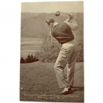 c.1938 Sam Snead The Greenbrier Golf and Tennis Club Postcard - Rare Alternate "Rookie Card"?