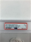 2002 Skins Game Full General Admission Ticket Pass PSA 3 VG -  O'Meara, Mickelson, Woods, Couples