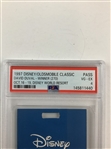1997 Disney Oldsmobile Golf Classic PSA 4 VG-EX ESPN Club Pass David Duval Back-to-Back Tour Wins