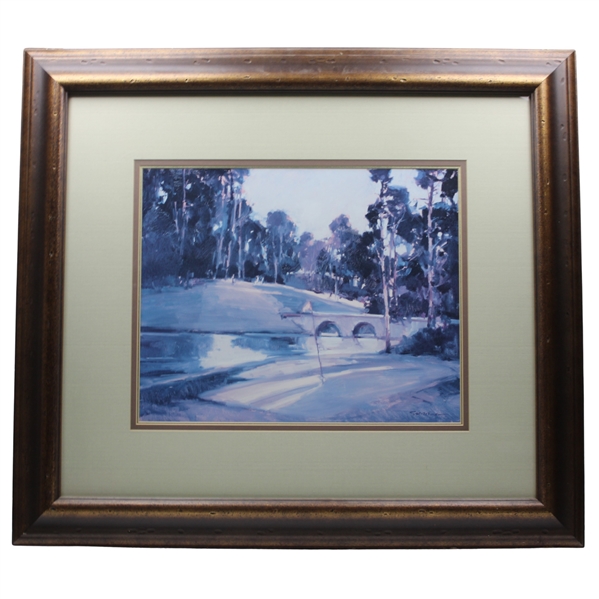 The 9th Tee by Ted Goerschner - Framed