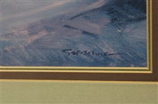 'The 9th Tee' by Ted Goerschner - Framed