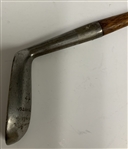 Antique Harry Vardon Signature Model Hickory Shaft Putter by William Gibson for Thornton and Co