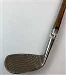 c.1920 Spalding 'Double Waterfall' Dedstop Patent Mashie Niblic - Rare