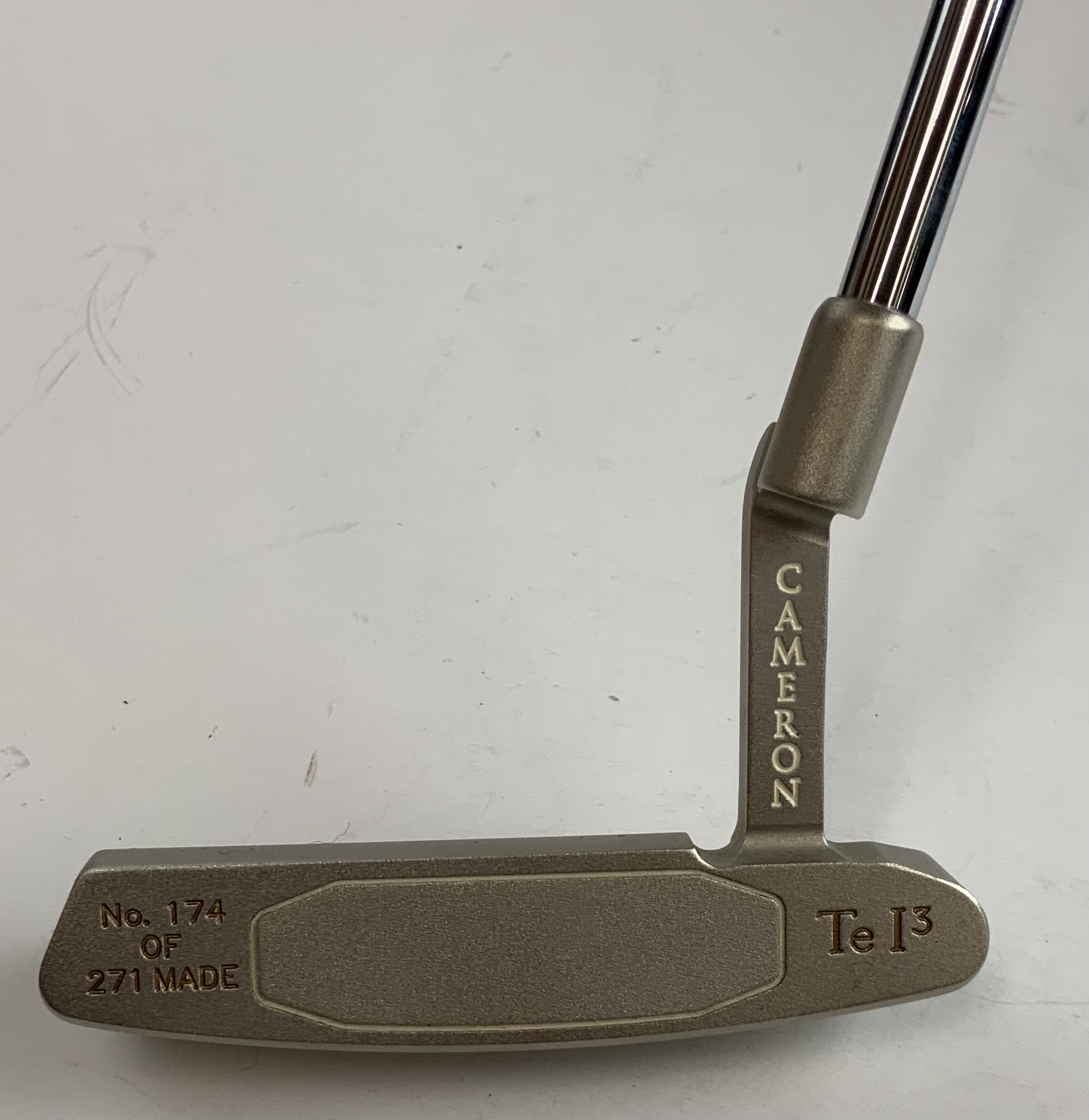 Lot Detail - Vijay Singh 1998 Scotty Cameron Teryllium TeI3
