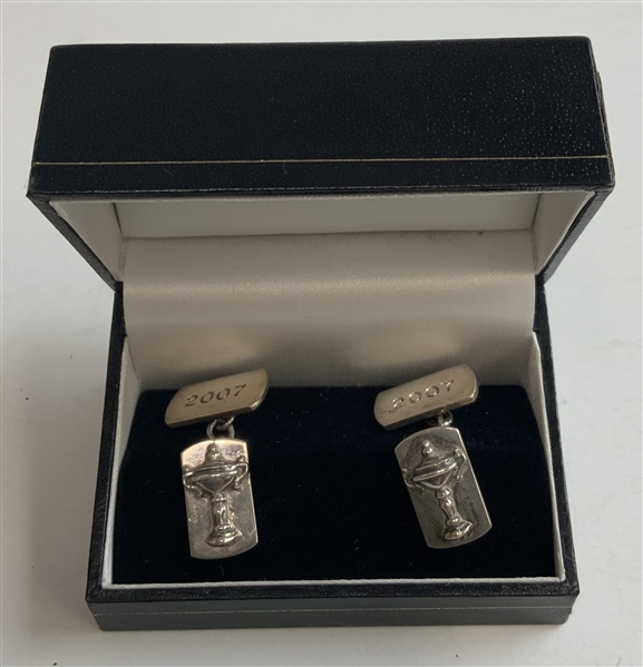 Sterling Silver 2007 Ryder Cup Commemorative Thomas Lyte Cufflinks