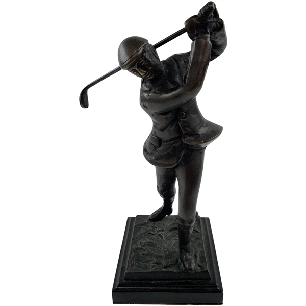 Bronze Figure of a Golfer in the Style of Hal Ludlow
