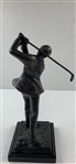 Bronze Figure of a Golfer in the Style of Hal Ludlow