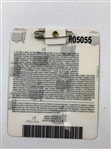 A Collection of Twenty-One Masters Tournament SERIES Badges 2004-2025