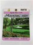 A Collection of Twenty-One Masters Tournament SERIES Badges 2004-2025