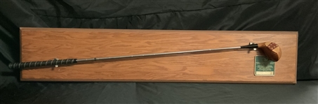 Commemorative Jack Nicklaus Golf Driver Wall Display for The Country Club of the South