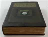 Chick Evans Signed 1921 Ltd Ed 'Chick Evans Golf Book' JSA ALOA