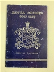 Interesting Group of 12 Golf Club Histories, Handbooks and Centenaries  From Great Britain,  Ireland and Australia