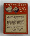 Box of Walter Hagen Golf Tees