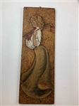 Seven Art Nouveau/Arts & Crafts Plaques Featuring Golfers