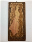 Seven Art Nouveau/Arts & Crafts Plaques Featuring Golfers