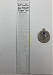1956 USGA Open Championship Sterling Sectional Qualifying Low Scorer Medal