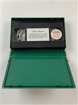 Two 1986 Masters Tournament Commemorative Items Including VHS and Scorer Badge