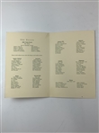 Ben Hogan, Bobby Jones, Gene Sarazen & Francis Ouimet Signed 1953 USGA Ben Hogan Dinner Program JSA ALOA