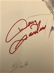 Tom Shaw, Doug Sanders, and Bob Murphy Signed William Van Zandt Offset Lithographs JSA ALOA